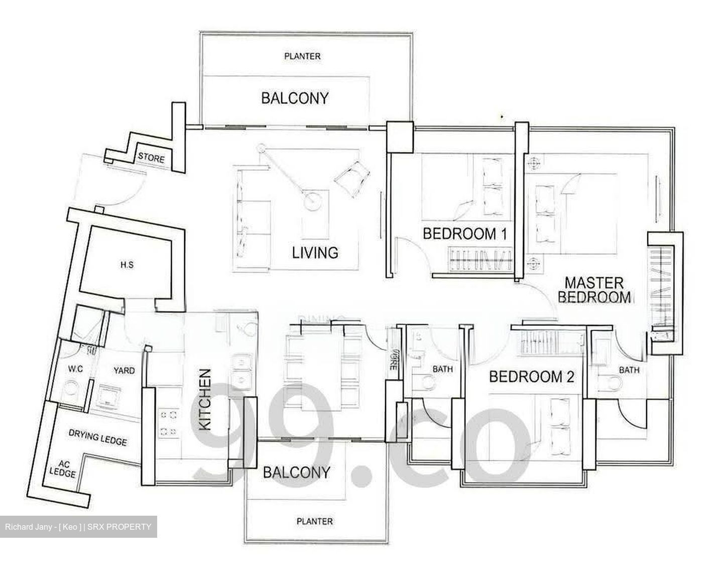 The Regency At Tiong Bahru (D3), Condominium #630457831